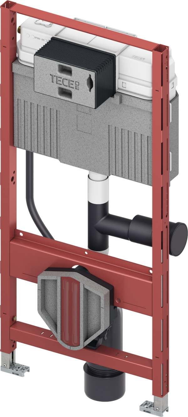 Bild von TECE TECEprofil WC-Modul mit Uni-Spülkasten, mit Anschluss für Geruchsabsaugung, Bauhöhe 1120 mm #9300303