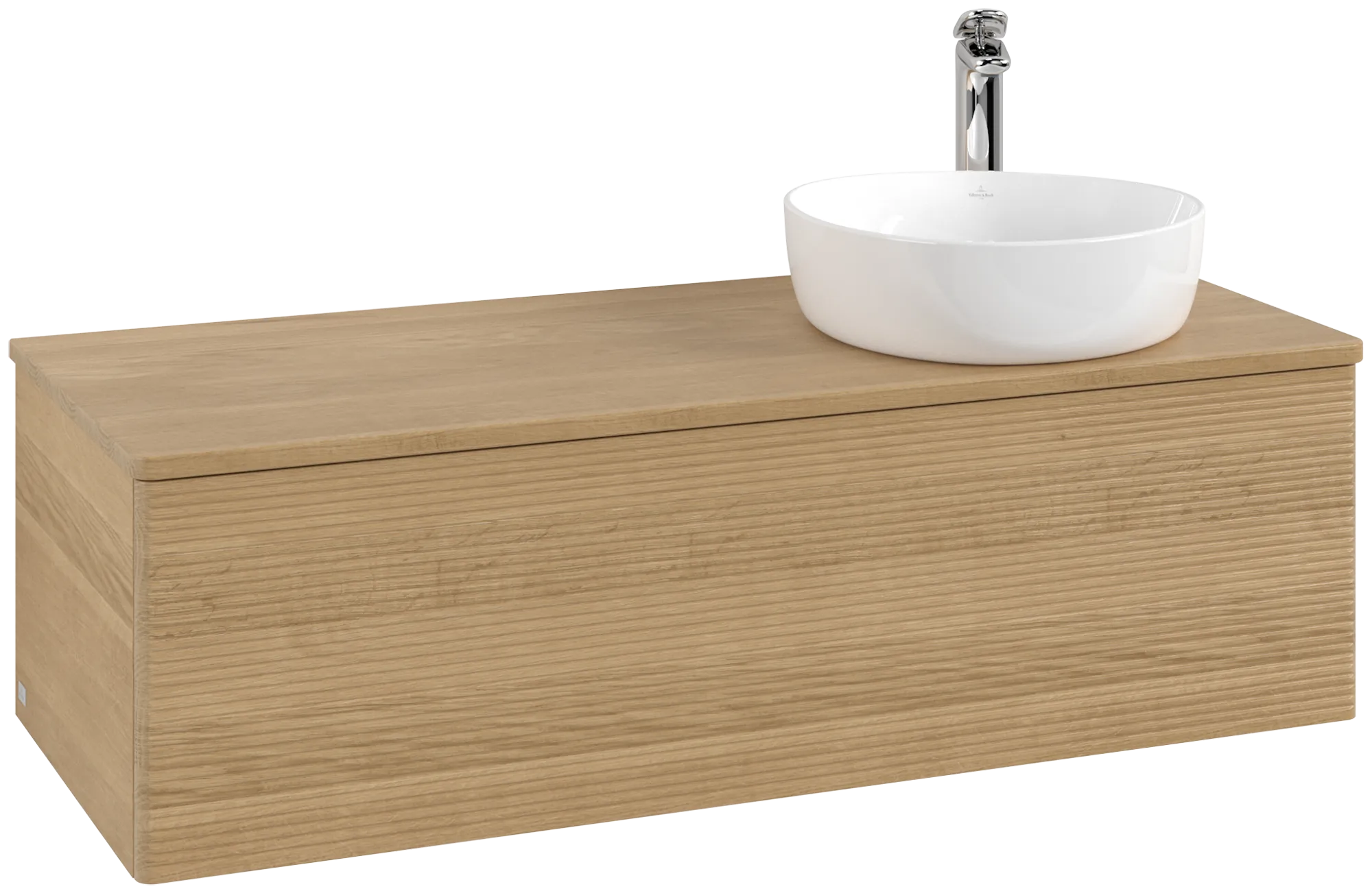 Bild von VILLEROY BOCH Antao Waschbeckenunterschrank, 1 Auszug, 1200 x 360 x 500 mm, Front mit Struktur, Honey Oak / Honey Oak #K34151HN