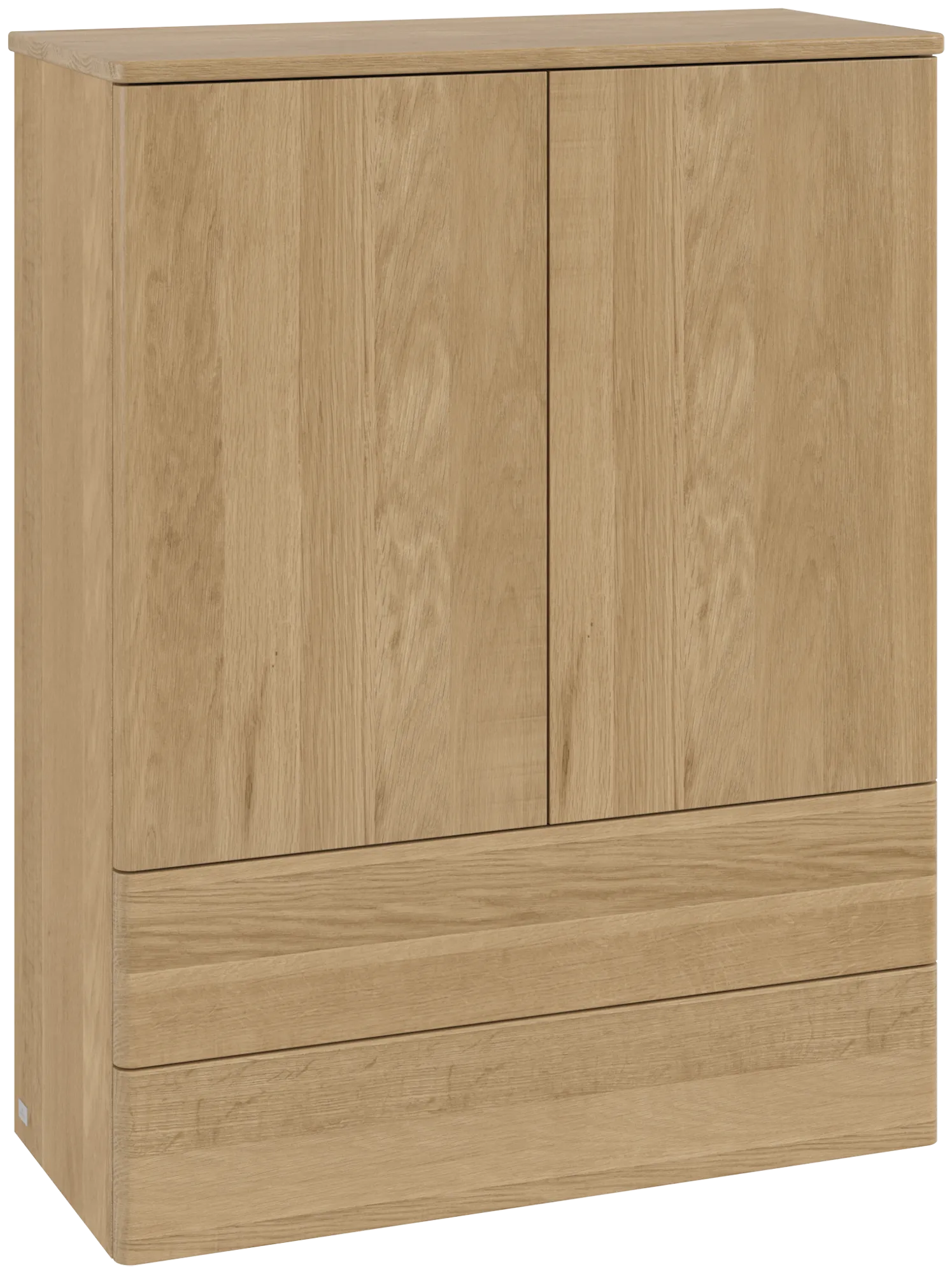 Obrázek VILLEROY BOCH Antao Highboard, 2 doors, 814 x 1039 x 356 mm, Front without structure, Honey Oak / Honey Oak #K47000HN