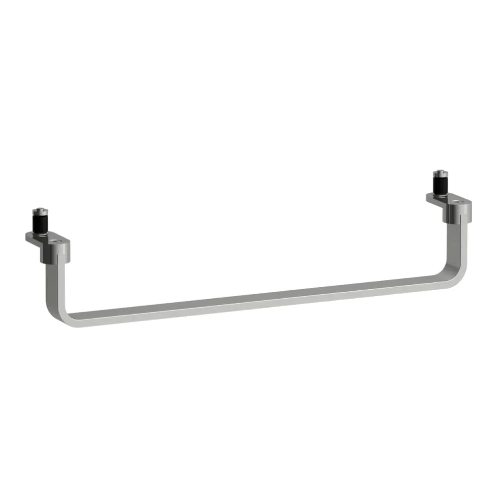 Bild von LAUFEN LANI Handtuchhalter Reling 450 mm 400 x 55 x 70 mm #H3811209280001 - 928 - Edelstahl gebürstet