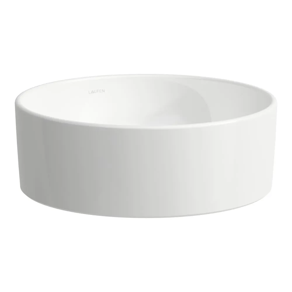 Bild von LAUFEN SAVOY Waschtisch-Schale, rund 380 x 380 x 130 mm #H8129417571121 - 757 - Weiß matt
