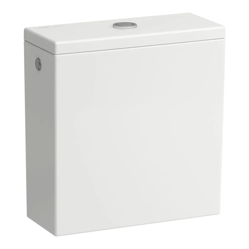 Picture of LAUFEN Kartell LAUFEN Cistern, water connection bottom left 380 x 160 x 395 mm #H8293337579731 - 757 - White matt