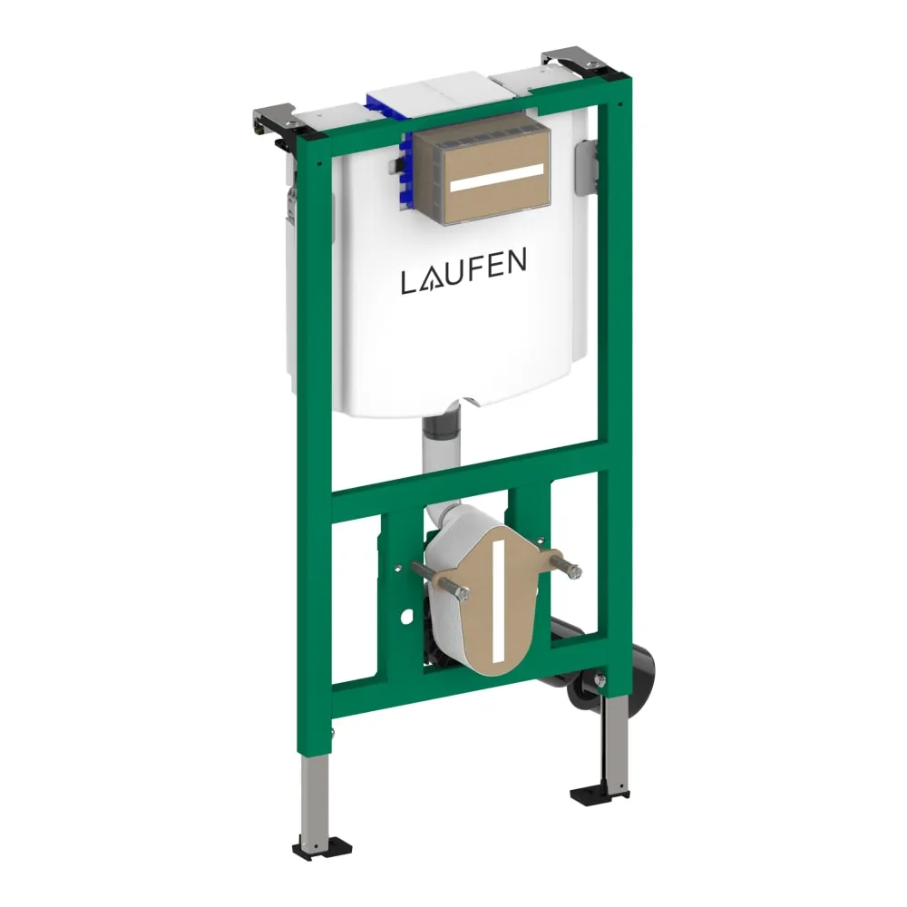 Picture of LAUFEN INEO INEOLINK installation element with cistern for wall-hung WC, low installation height 980 mm 525 x 155 x 980 mm #H9271040000001