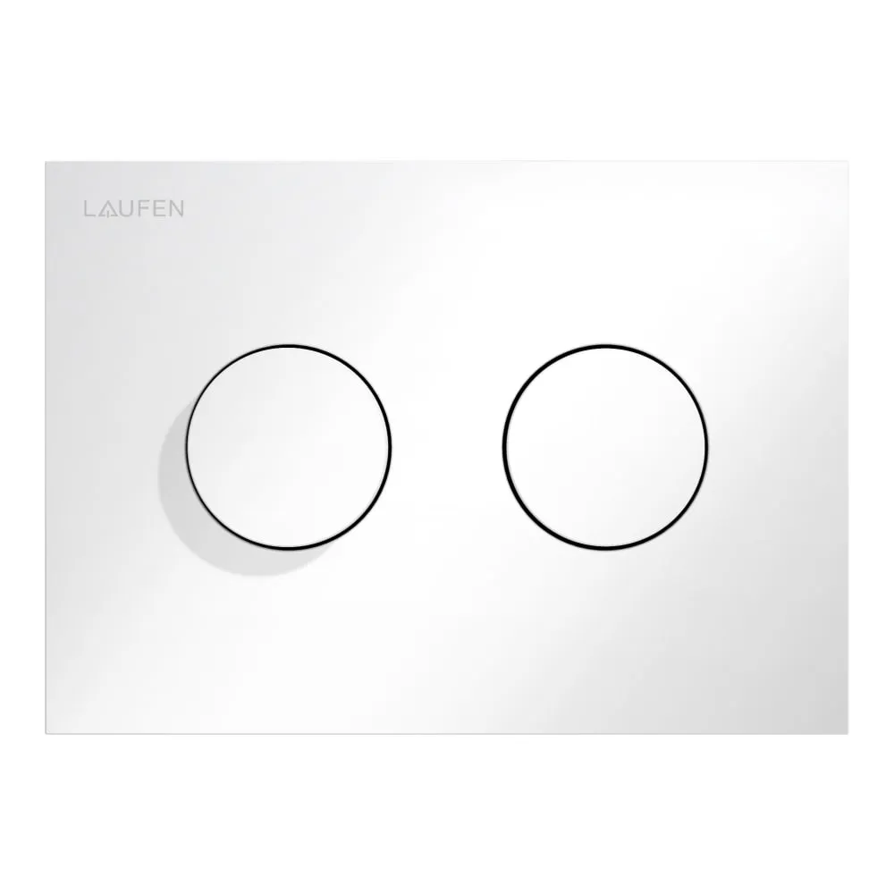 Bild von LAUFEN INEO Betätigungsplatte INEO GROOVE 203 x 18 x 145 mm #H9001170040001 - 004 - Verchromt