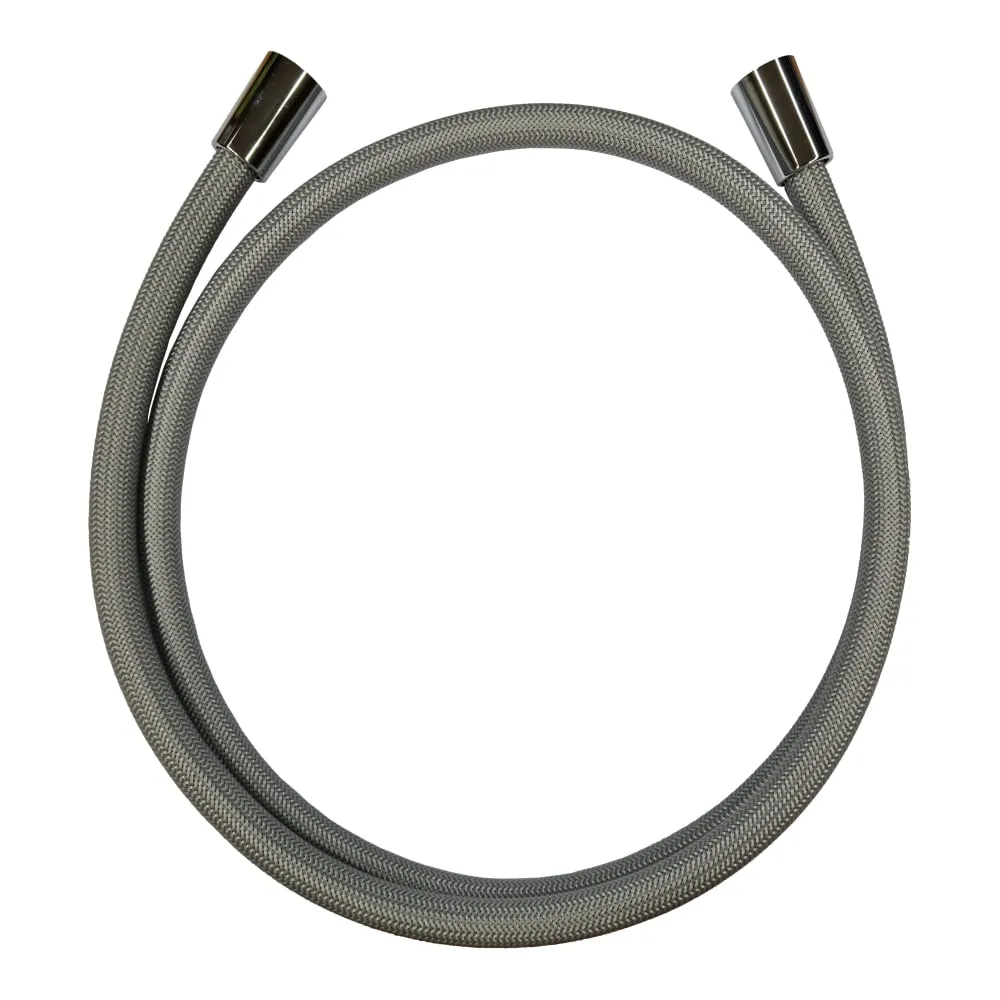 Bild von LAUFEN Free Flex Kunststoff-Brauseschlauch 1/2''x1/2 '', mit Metalleffekt und drehbarer Verbindung, Schlauchlänge 1800 mm 1800 mm #HF504760000000