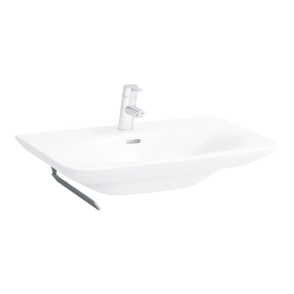 Bild von LAUFEN PALACE Handtuchhalter für die linke Seite, verchromt, passend zu Waschtischen H810702, H810703, H810704, H810708, H816706 400 x 25 x 75 mm #H3817070040001 - 004 - Verchromt