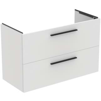 Bild von IDEAL STANDARD i.life A Möbelwaschtischunterschrank 1000x440mm, mit 2 Softclose Auszügen #T5257DU - Weiß