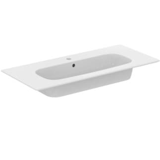 Bild von IDEAL STANDARD i.life A Möbelwaschtisch 1040x460mm, mit 1 Hahnloch, mit Überlaufloch (rund) #T462101 - Weiß (Alpin)