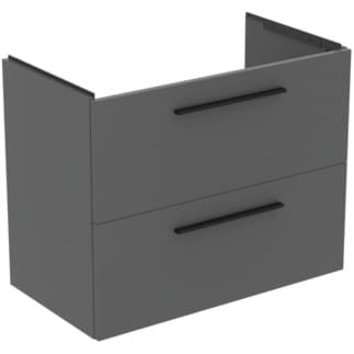 Bild von IDEAL STANDARD i.life A Möbelwaschtischunterschrank 800x440mm, mit 2 Softclose Auszügen #T5256NG - Quarzgrau
