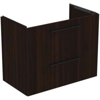 Bild von IDEAL STANDARD i.life A Möbelwaschtischunterschrank 800x440mm, mit 2 Softclose Auszügen #T5256NW - Coffee Oak