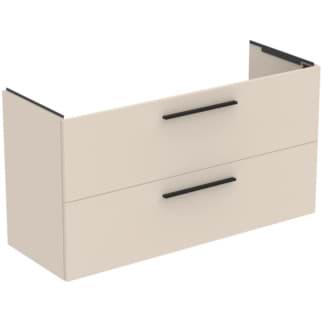 Bild von IDEAL STANDARD i.life A Möbelwaschtischunterschrank 1200x440mm, mit 2 Softclose Auszügen #T5258NF - Sandbeige