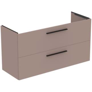 Bild von IDEAL STANDARD i.life A Möbelwaschtischunterschrank 1200x440mm, mit 2 Softclose Auszügen #T5258NH - Greige