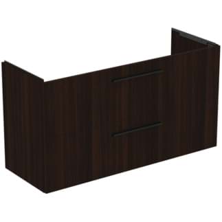 Bild von IDEAL STANDARD i.life A Möbelwaschtischunterschrank 1200x440mm, mit 2 Softclose Auszügen #T5258NW - Coffee Oak