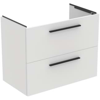 Obrázek IDEAL STANDARD i.life A toaletní skříňka 800x440 mm, se 2 výsuvnými přihrádkami s měkkým zavíráním #T5256DU - bílá