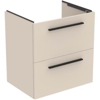 Bild von IDEAL STANDARD i.life A Möbelwaschtischunterschrank 600x440mm, mit 2 Softclose Auszügen #T5255NF - Sandbeige