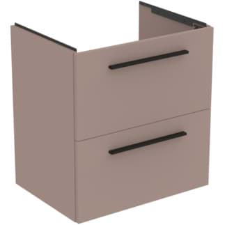 Bild von IDEAL STANDARD i.life A Möbelwaschtischunterschrank 600x440mm, mit 2 Softclose Auszügen #T5255NH - Greige