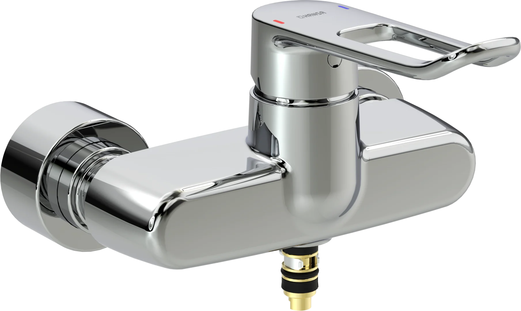 Bild von HANSA HANSACLINICA Digital+ Waschtischbatterie, Bluetooth #01556269