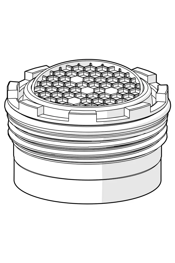 Bild von HANSA Oras Group Luftsprudler, M18.5x1 HC-SSR-TJ PCA 5.7 l/min #1008237V