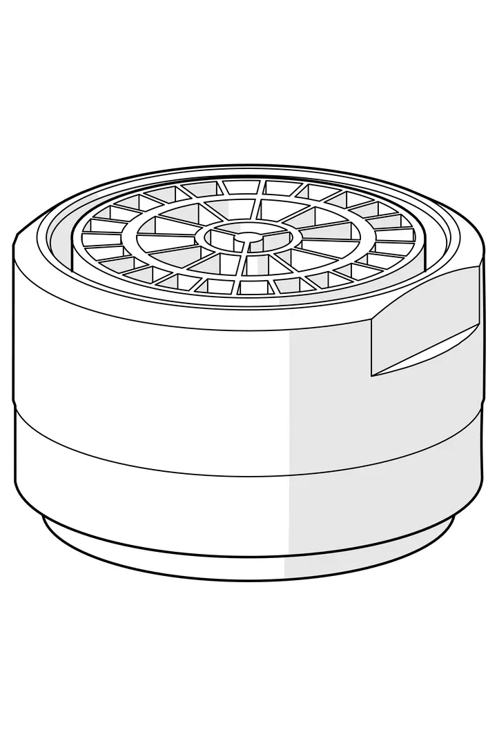 Bild von HANSA Oras Group Luftsprudler, STD M24x1 CC PCA 1.2 gpm #1018458V-33