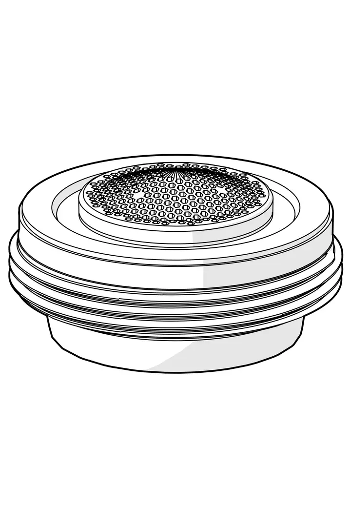 Bild von HANSA Oras Group Luftsprudler, STD M24x1 HC PCA 8.0 l/min SSR #1016774V