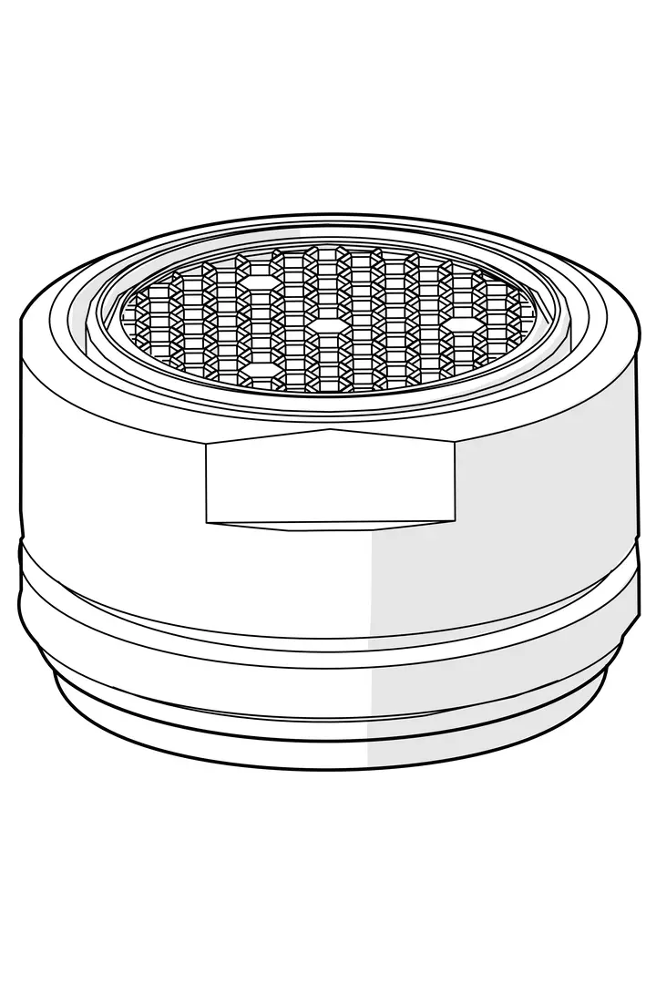 Bild von HANSA Oras Group Luftsprudler, STD M24x1 HC PCA 6.0 l/min #1015484V