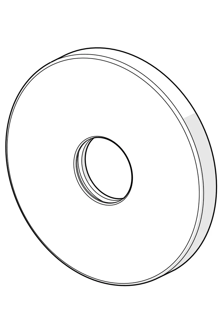 Bild von HANSA Oras Group Abdeckplatte, d 75 mm #1012892V