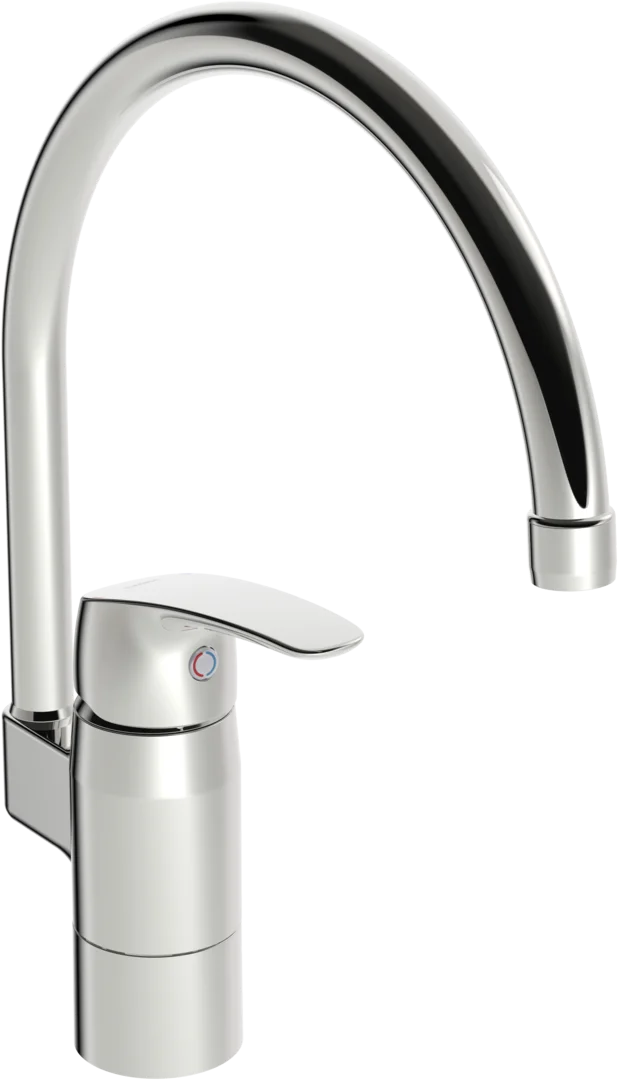 Obrázek HANSA HANSAPINTO Dřezová baterie pro beztlakové ohřívače vody, 230/5 V, Bluetooth #45302203
