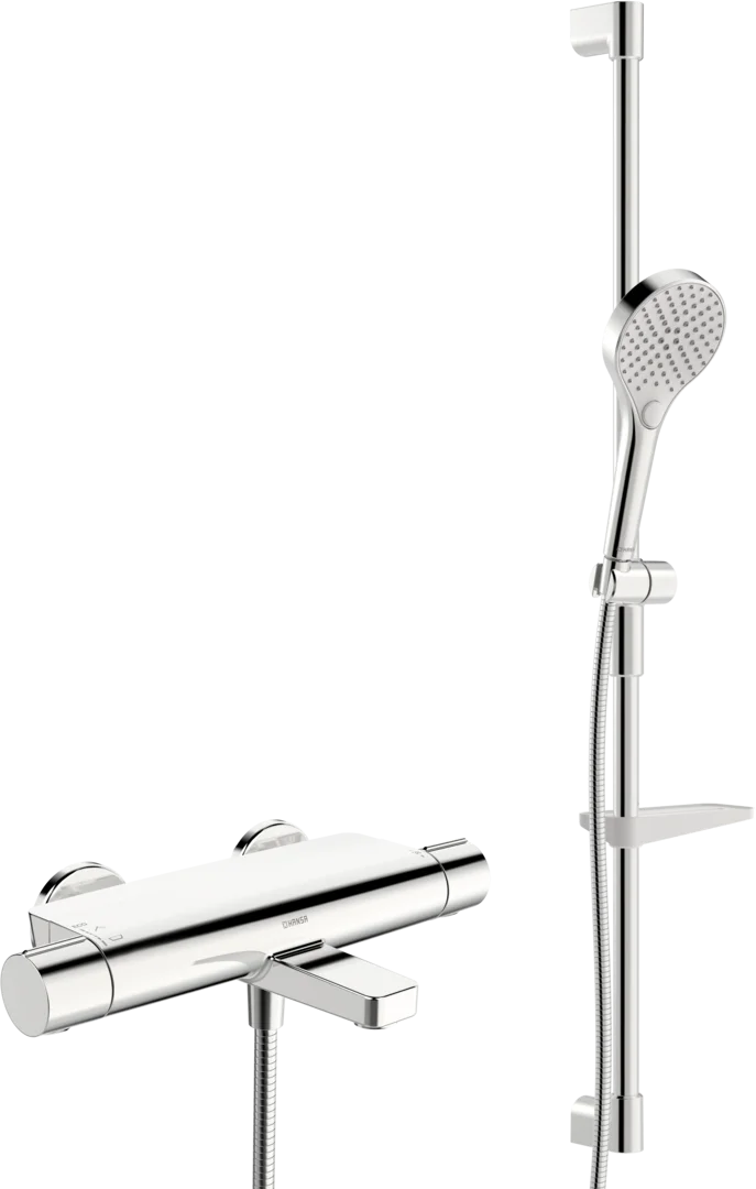 Bild von HANSA HANSAOPTIMA Wanne und Brause Armatur mit Brausestangengarnitur #48372331