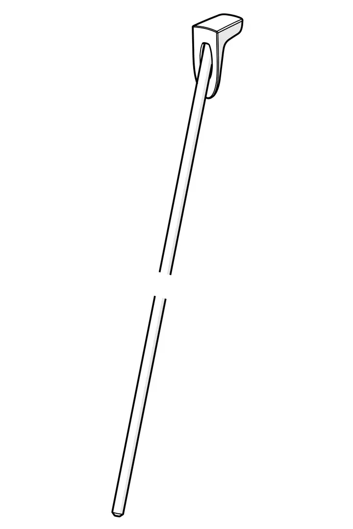 Bild von HANSA Zugstange mit Knopf #59914477