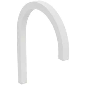 Picture of IDEAL STANDARD Solos electronic premix square spout, gloss white #A7833AC - White