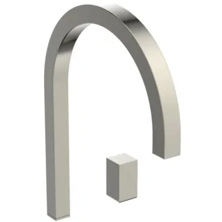 Picture of IDEAL STANDARD Solos sequential basin mixer with square spout, silver storm #A7831GN - Ultra Steel