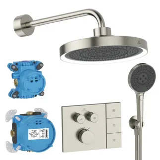 Picture of IDEAL STANDARD Ceratherm Navigo fitting package #A7893GN - Stainless steel