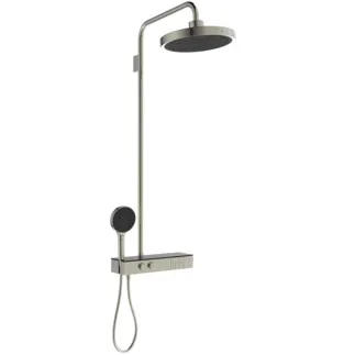 Picture of IDEAL STANDARD Solos surface-mounted shower system #A7883GN - Stainless steel