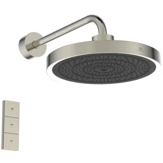 Picture of IDEAL STANDARD Idealrain Solos overhead shower 330x239mm #A7890GN - stainless steel