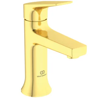 Picture of IDEAL STANDARD La Dolce Vita basin mixer without pop-up waste, projection 100mm #BD656A2 - Brushed Gold