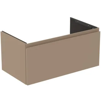 Picture of IDEAL STANDARD Finesse 80cm x 44cm wall mounted vanity unit with 1 drawer, matt griege #E3383UP - Matt Greige