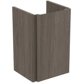 Picture of IDEAL STANDARD Finesse guest washbasin unit with 1 door, left-hand, dark elm #E3403UR - Dark Elm
