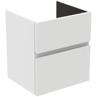 Bild von IDEAL STANDARD Finesse Waschtischunterschrank 480x409mm, mit 2 Softclose Auszügen #E3407Y1 - Weiß matt