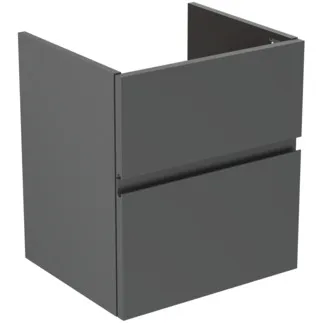 Bild von IDEAL STANDARD Finesse Waschtischunterschrank 480x409mm, mit 2 Softclose Auszügen #E3407Y2 - Anthrazit matt