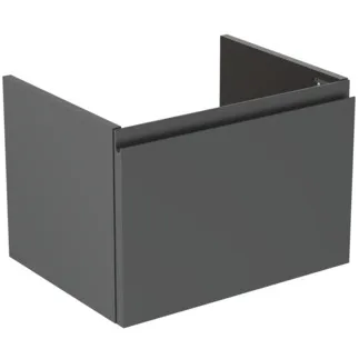 Bild von IDEAL STANDARD Finesse Waschtischunterschrank 530x409mm, mit 1 Softclose Auszug #E3408Y2 - Anthrazit matt
