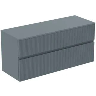Obrázek IDEAL STANDARD Toaletní skříňka Finesse 1202x440 mm, se 2 výsuvy Soft-Close, s umyvadlovou deskou #E3421UQ
