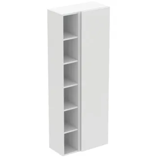 Picture of IDEAL STANDARD Finesse 60cm tall column unit with 1 door, matt white #E3442Y1 - Matt White