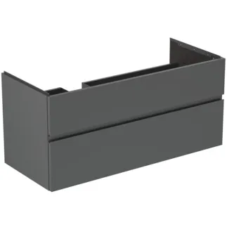 Obrázek IDEAL STANDARD Toaletní skříňka Finesse 1200x505 mm, se 2 výsuvy s měkkým zavíráním #E3447Y2 - antracit matný