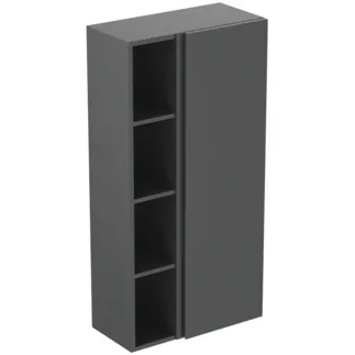 Obrázek IDEAL STANDARD Skříňka Finesse s poloviční výškou 1200 mm, s 1 dvířky s tichým dovíráním #E3443Y2 - antracit matná