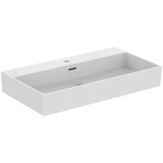 Bild von IDEAL STANDARD Extra Waschtisch 815x450mm, mit 1 Hahnloch, mit Überlaufloch (geschlitzt) #R053701 - Weiß (Alpin)