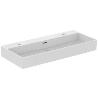 Picture of IDEAL STANDARD Extra 100cm washbasin, two tapholes with overflow #R055001 - White