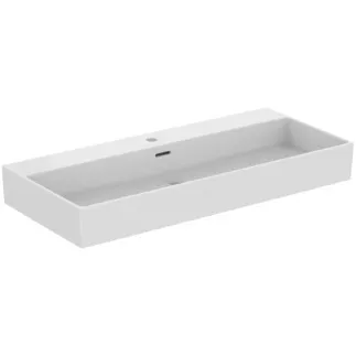 Bild von IDEAL STANDARD Extra Waschtisch 1015x450mm, mit 1 Hahnloch, mit Überlaufloch (geschlitzt) #R053801 - Weiß (Alpin)