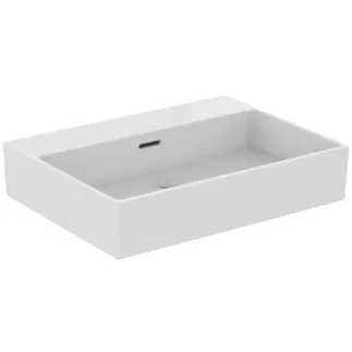 Bild von IDEAL STANDARD Extra Waschtisch 615x450mm, ohne Hahnloch, mit Überlaufloch (geschlitzt) #R054101 - Weiß (Alpin)