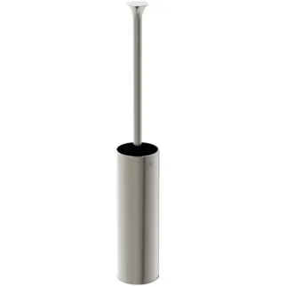 Picture of IDEAL STANDARD La Dolce Vita wall mounted toilet brush set, silver storm #T5493GN - Ultra Steel