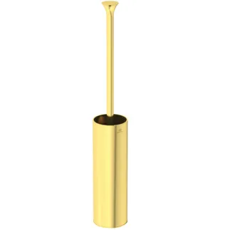 Picture of IDEAL STANDARD La Dolce Vita wall mounted toilet brush set, brushed gold #T5493A2 - Brushed Gold